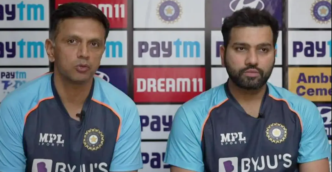 ஐபிஎல் தொடரில் மோசமாக விளையாடிய ரோஹித் சர்மாவிற்கு ஓய்வு கொடுத்தது ஏன்…? விளக்கம் கொடுத்த ராகுல் டிராவிட் !!