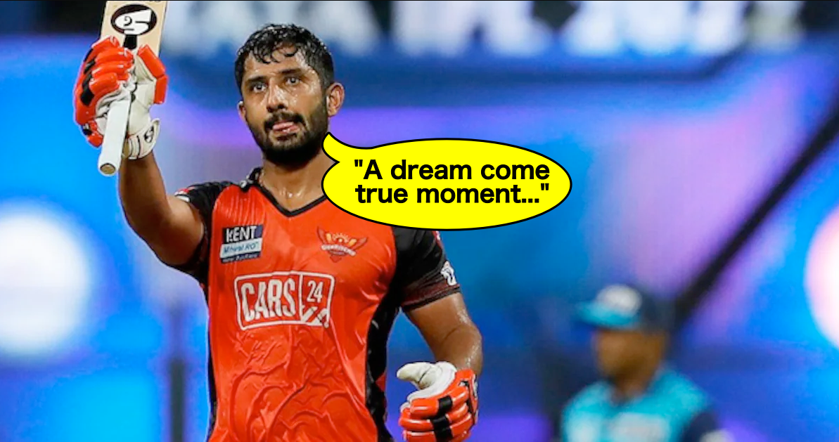 கனவு நிறைவேறிடுச்சு… நீண்ட போராட்டத்திற்கு பிறகு இந்திய அணியில் இடம் கிடைத்த மகிழ்ச்சியை வெளிப்படுத்திய ராகுல் திரிபாட்டி !!