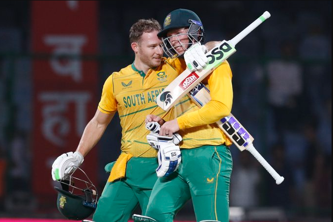 உங்களுக்காக தான் காத்திருந்தோம்…. இந்திய அணியை துவம்சம் செய்து மிகப்பெரும் சாதனை படைத்த தென் ஆப்ரிக்கா அணி !!