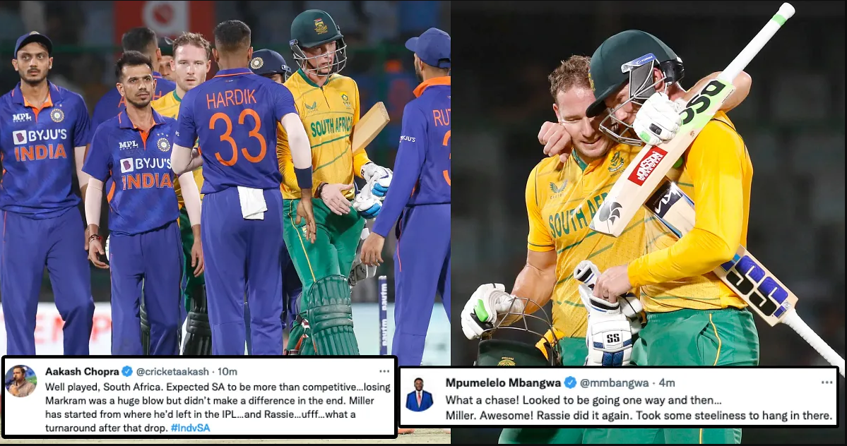 இந்திய அணியை அசால்டாக துவம்சம் செய்து வரலாறு படைத்த தென் ஆப்ரிக்கா அணி; குவியும் வாழ்த்துக்கள் !!