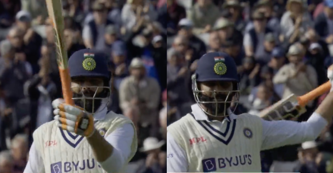 வீடியோ; நாயகன் மீண்டும் வர்றார்… அரைசதம் அடித்ததை தரமாக கொண்டாடிய ரவீந்திர ஜடேஜா !!