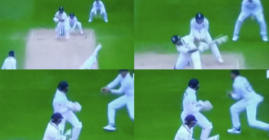 வீடியோ; தேவையற்ற ஷாட் அடிக்க முயற்சித்து விக்கெட்டை பறிகொடுத்த ரிஷப் பண்ட் !!