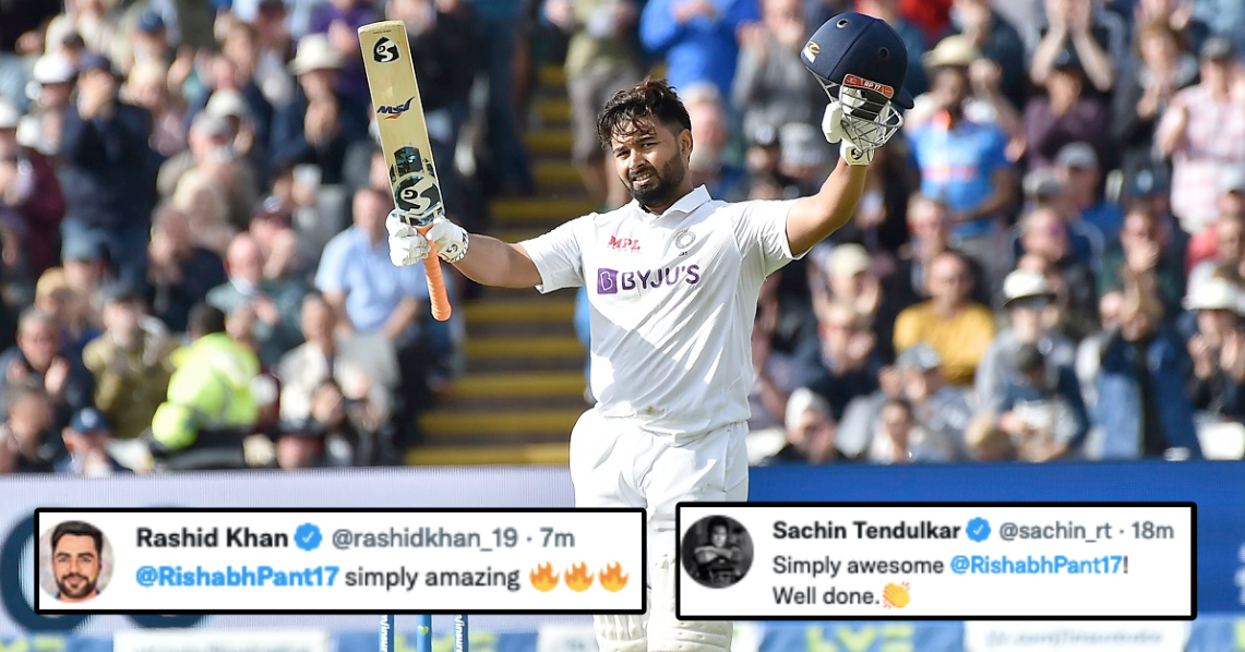 அசால்டாக சதம் அடித்து அசத்திய ரிஷப் பண்ட்… குவியும் வாழ்த்துக்கள் !!