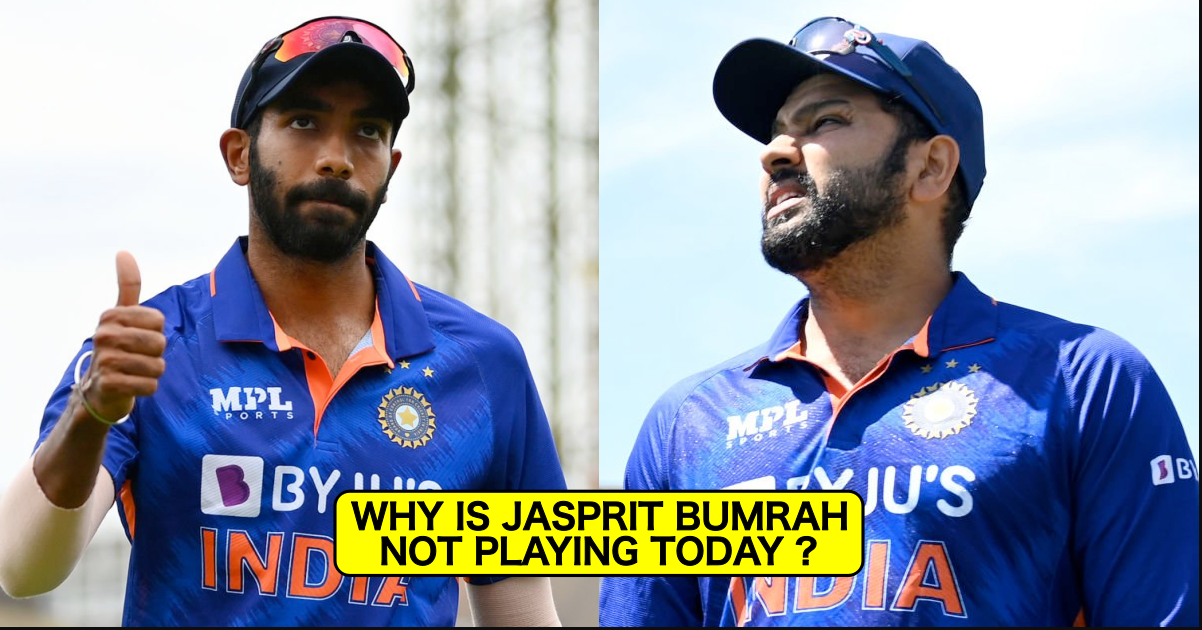 ஜஸ்ப்ரிட் பும்ராஹ் விளையாடாதது ஏன்..? விளக்கம் கொடுத்த கேப்டன் ரோஹித் சர்மா !!