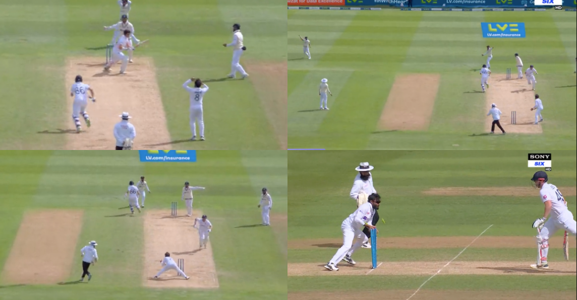 வீடியோ; பெரிய திருப்புமுனை… ஒரு ரன்னிற்கு ஆசைப்பட்டு முக்கியமான நேரத்தில் விக்கெட்டை பறிகொடுத்த இங்கிலாந்து வீரர் !!