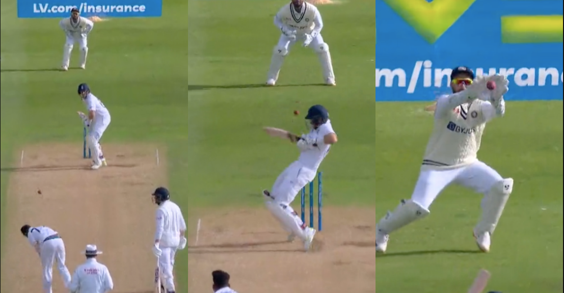 வீடியோ; நீங்க யாரா இருந்தா எனக்கு என்ன சார்..? பக்கா பிளான் போட்டு ஜோ ரூட்டின் விக்கெட்டை தட்டி தூக்கிய முகமது சிராஜ் !!