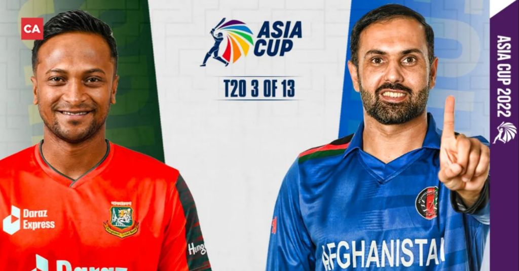 ஆசிய கோப்பை 2022; ஆஃப்கானிஸ்தானிற்கு எதிராக முதலில் பேட்டிங்கை தேர்வு செய்தது வங்கதேசம் !! 2