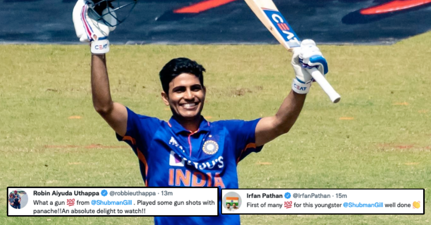 ஒருநாள் போட்டிகளில் கெத்தாக தனது முதல் சதத்தை பதிவு செய்த சுப்மன் கில்… பாராட்டும் ரசிகர்கள் !!