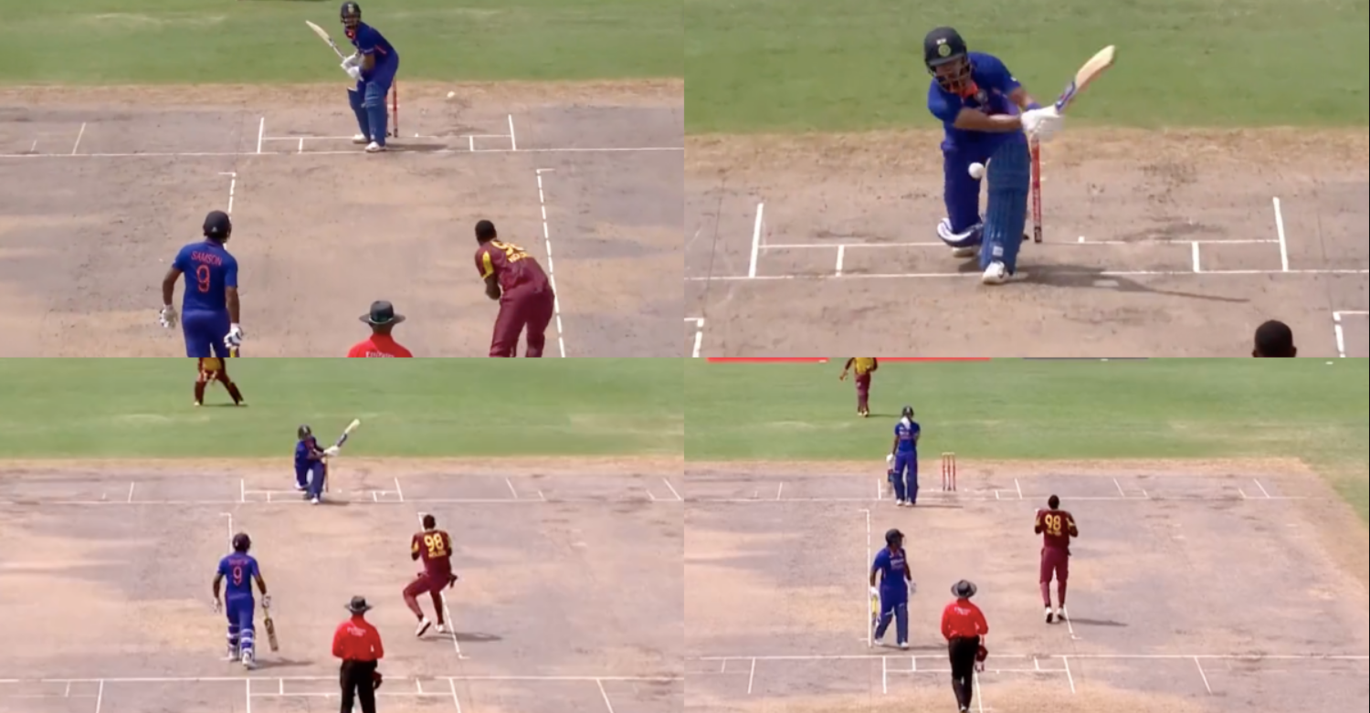 வீடியோ; பயம் இல்லாத ஆட்டத்தை வெளிப்படுத்திய ஸ்ரேயஸ் ஐயர்… தரமான பந்தால் வெளியேற்றிய ஜேசன் ஹோல்டர் !!