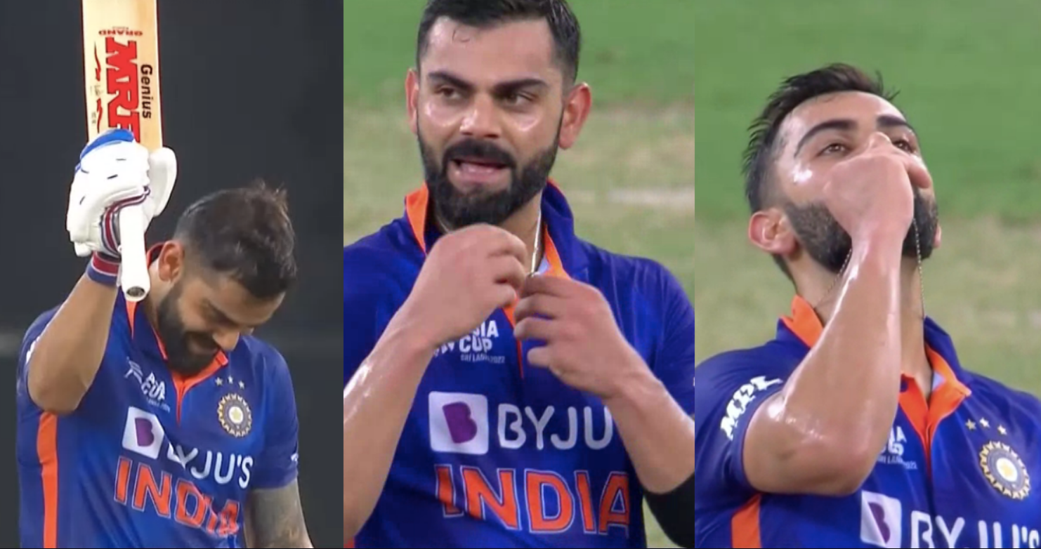 வீடியோ; மறக்கவே கூடாதுல; மிரட்டல் சிக்ஸருடன் சதம் அடித்த விராட் கோலி !!