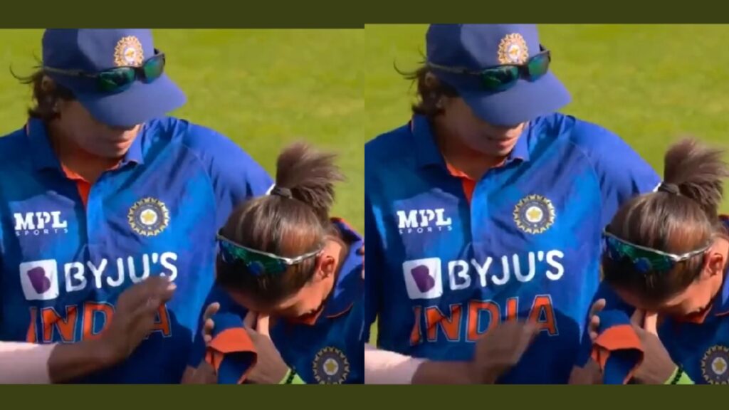 வீடியோ: “கண்கலங்கிய இந்தியா கேப்டன்” தொடரை வென்ற பிறகும் இந்திய அணிக்குள் நிலவிய சோகம்; உண்மையில் என்ன நடந்தது?