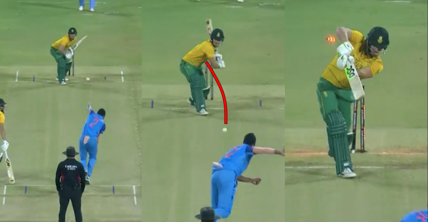 வீடியோ; முதல் பந்திலேயே ஸ்டெம்பை தெறிக்கவிட்ட அர்ஸ்தீப் சிங்… திகைத்து போன டேவிட் மில்லர் !!