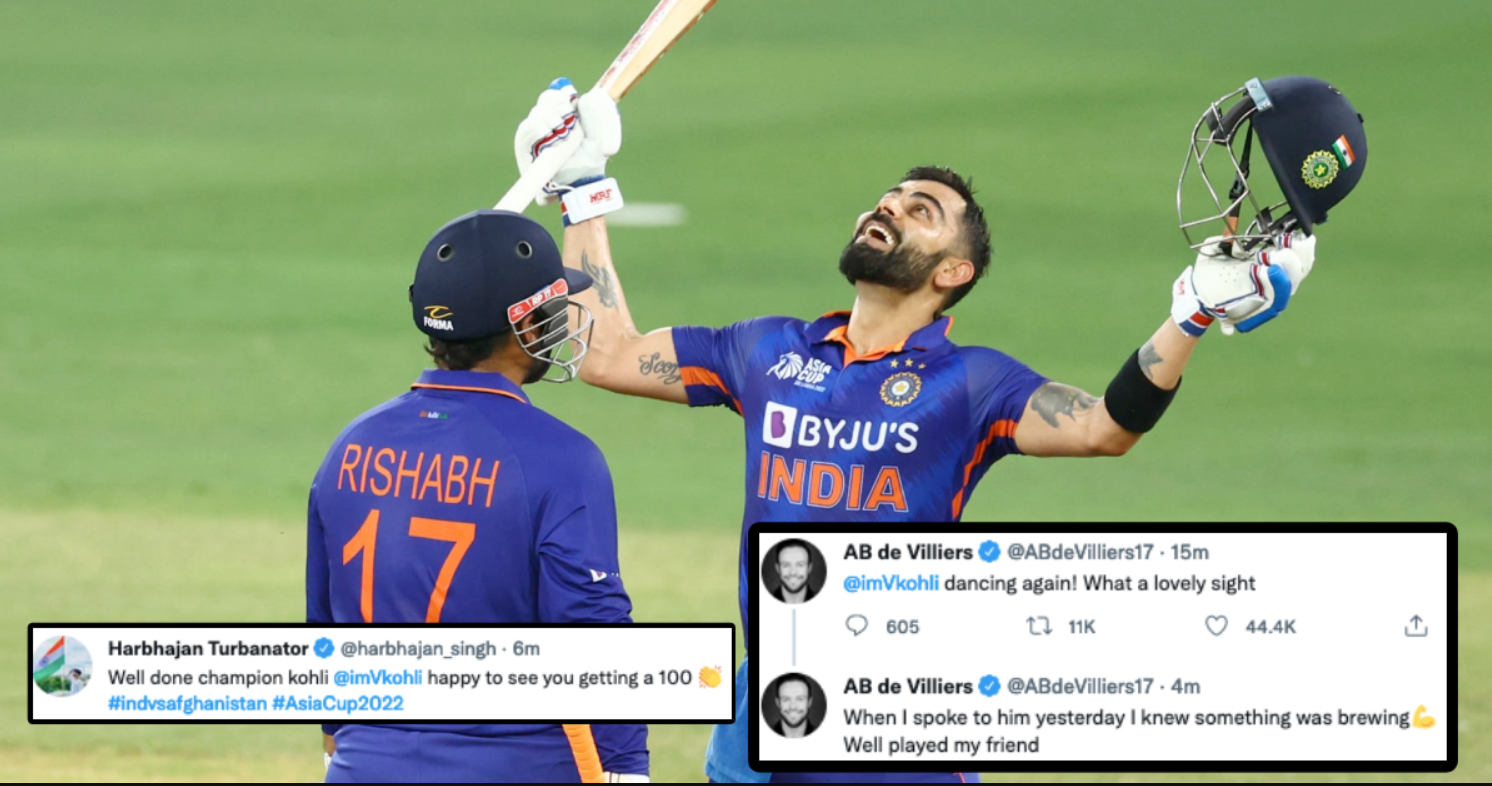 இதுக்கு தான் காத்திருந்தோம்… மூன்று வருடங்களுக்கு பிறகு சதம் அடித்த கிங் கோலி; வெறித்தனமாக கொண்டாடும் ரசிகர்கள் !!