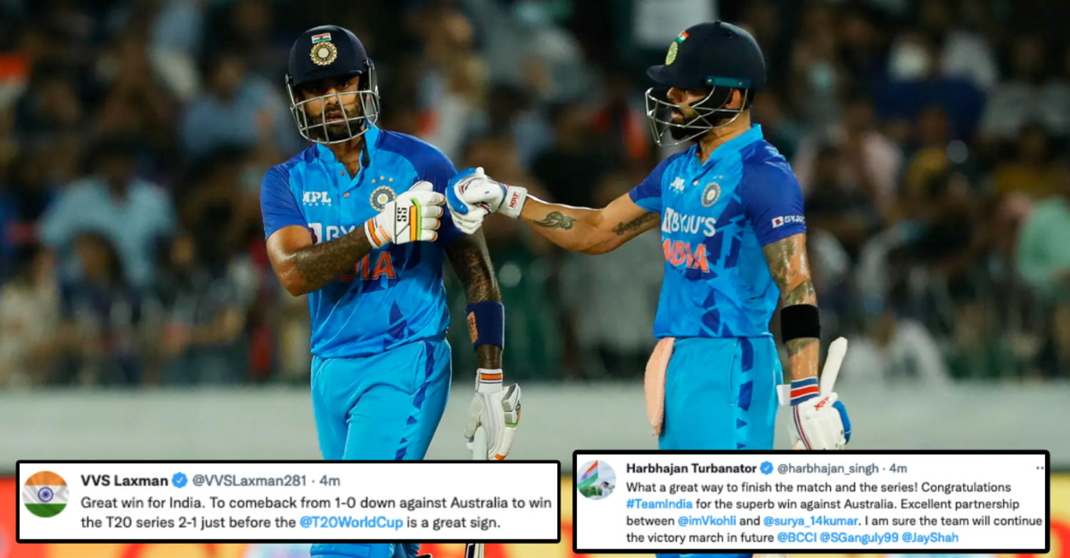 உலக சாம்பியன் ஆஸ்திரேலியாவை வீழ்த்தி தொடரை தட்டி தூக்கிய இந்திய அணி… குவியும் வாழ்த்துக்கள் !!