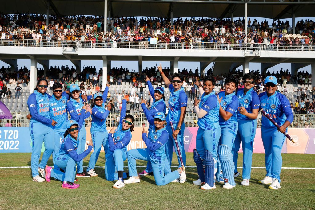 "ஆண்கள் அணி விட்டதை பெண்கள் அணி தட்டித்தூக்கியது" 7வது முறையாக ஆசிய கோப்பையை வென்றது இந்திய பெண்கள் அணி! 5