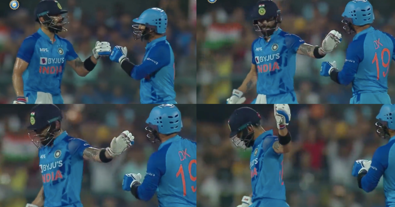 இது எல்லாம் எனக்கு முக்கியம் இல்ல… நீங்க ஆடுங்க… பெருந்தன்மையை நிரூபித்த விராட் கோலி; வைரலாகும் வீடியோ !!