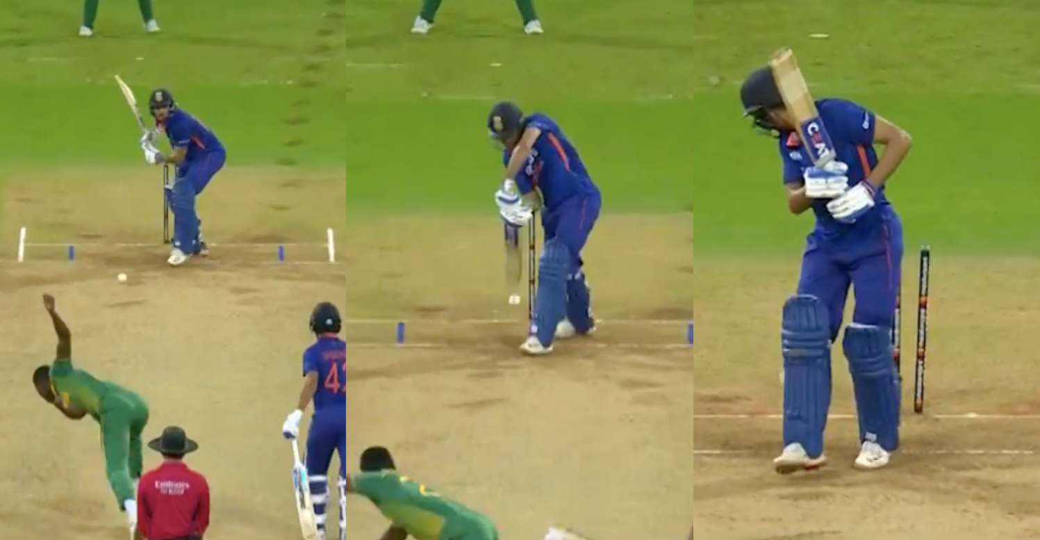 வீடியோ; தரமான பந்துவீச்சு… சுப்மன் கில்லை வந்த வேகத்தில் வெளியேற்றி அசத்திய ரபாடா !!