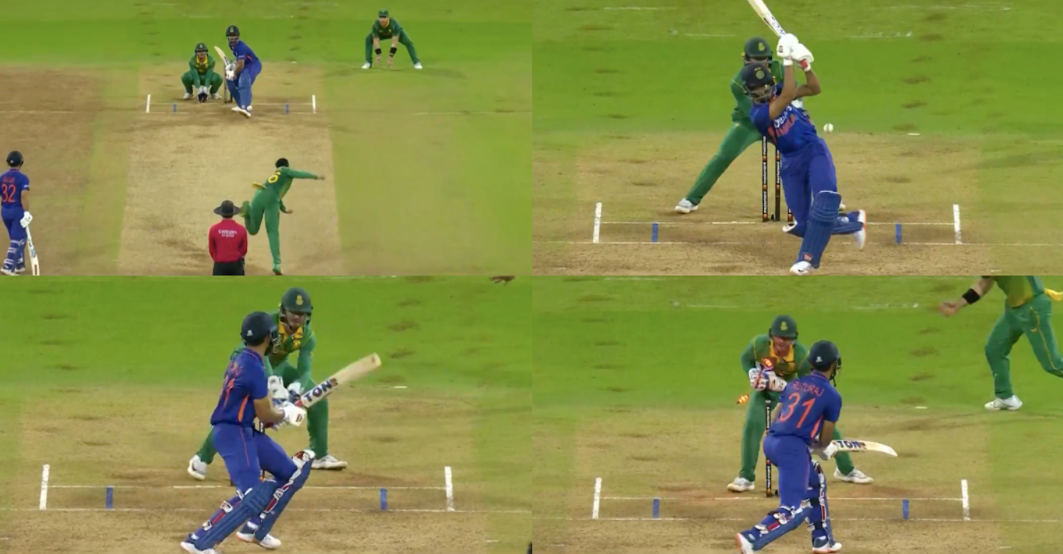 வீடியோ; ஏன் சார் இவ்வளவு அவசரம்…? தேவை இல்லாமல் விக்கெட்டை பறிகொடுத்த ருத்துராஜ் கெய்க்வாட் !!