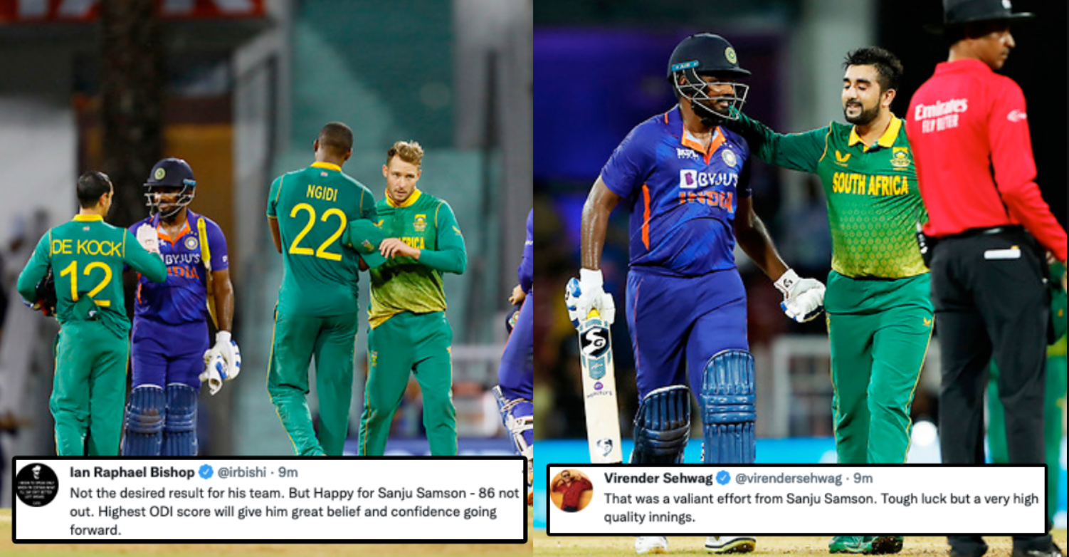 சஞ்சு சாம்சனின் போராட்டம் வீண்… 9 ரன்களில் தோல்வியடைந்த இந்திய அணி; ரசிகர்கள் வேதனை !!