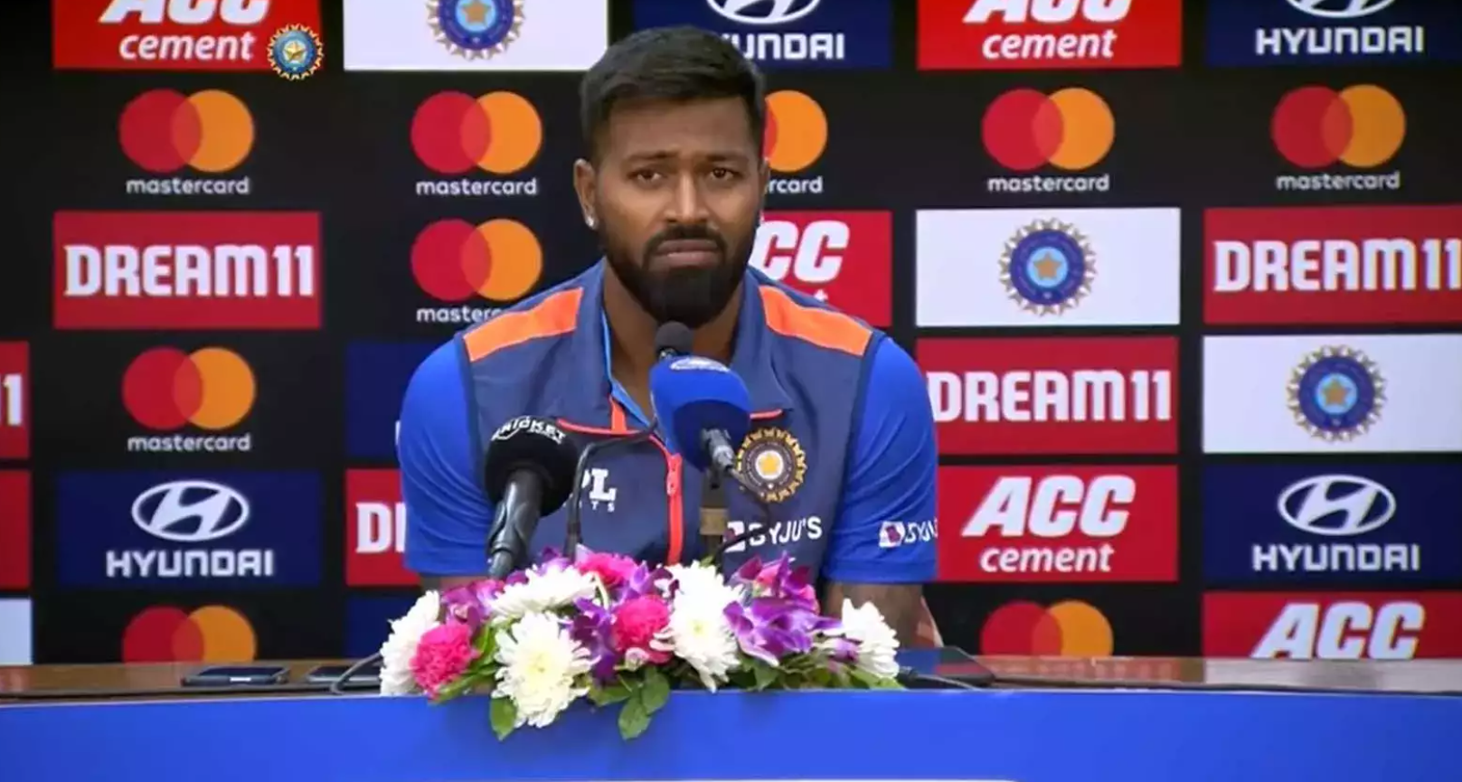 சஞ்சு சாம்சன், உம்ரன் மாலிக்கிற்கு இடம் கொடுக்காதது ஏன்..? விளக்கம் கொடுத்த கேப்டன் ஹர்திக் பாண்டியா !!