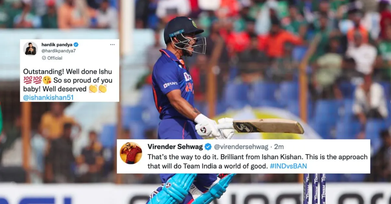 வெறியாட்டம்… ஒரே போட்டியில் பல சாதனைகள் குவித்த இளம் நாயகன் இஷான் கிஷன்; கொண்டாடும் கிரிக்கெட் உலகம் !!