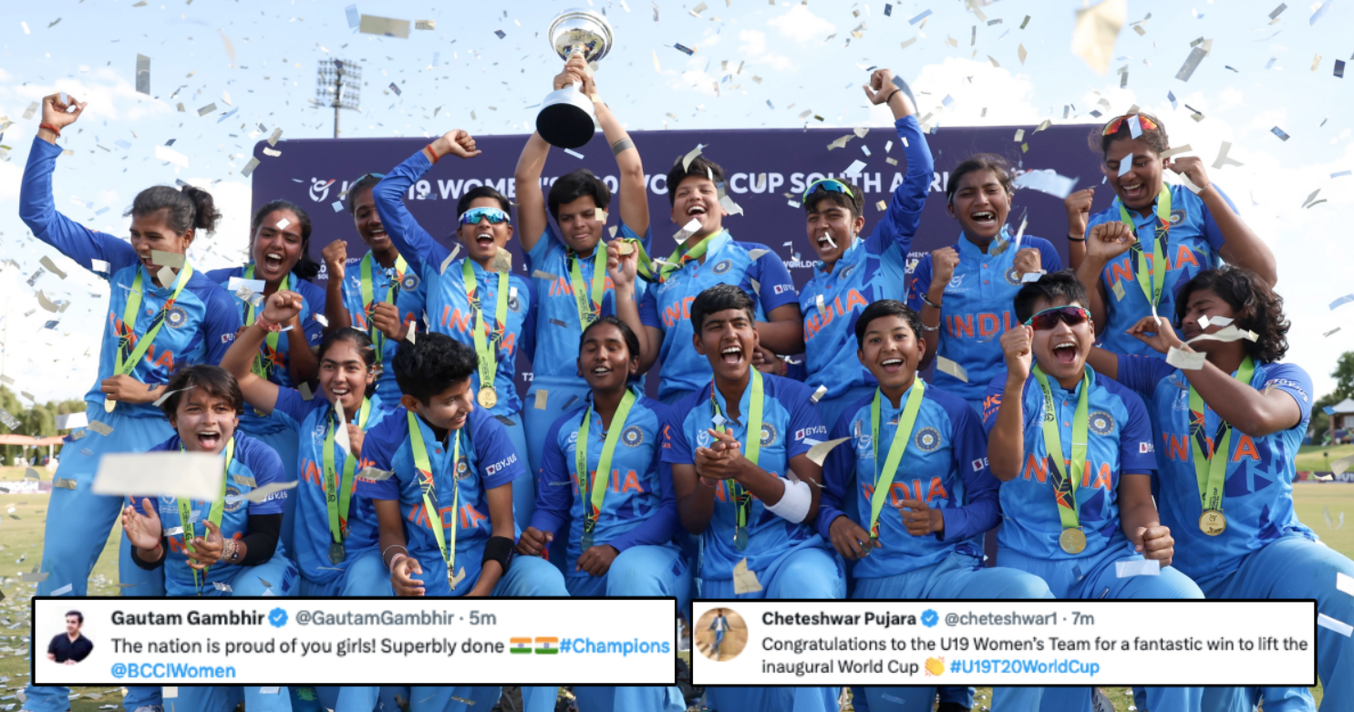 வரலாறு படைத்த இந்திய மகளீர் அணி… புகழ்ந்து தள்ளும் கிரிக்கெட் உலகம் !!