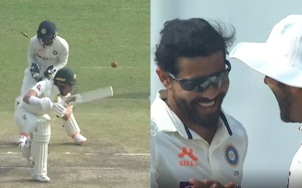 வீடியோ; நீ படிச்ச ஸ்கூல்ல நான் ஹெட் மாஸ்டர்டா… ஜடேஜாவின் மாயாஜால சுழலால் திகைத்து போன ஆஸ்திரேலிய வீரர் !!