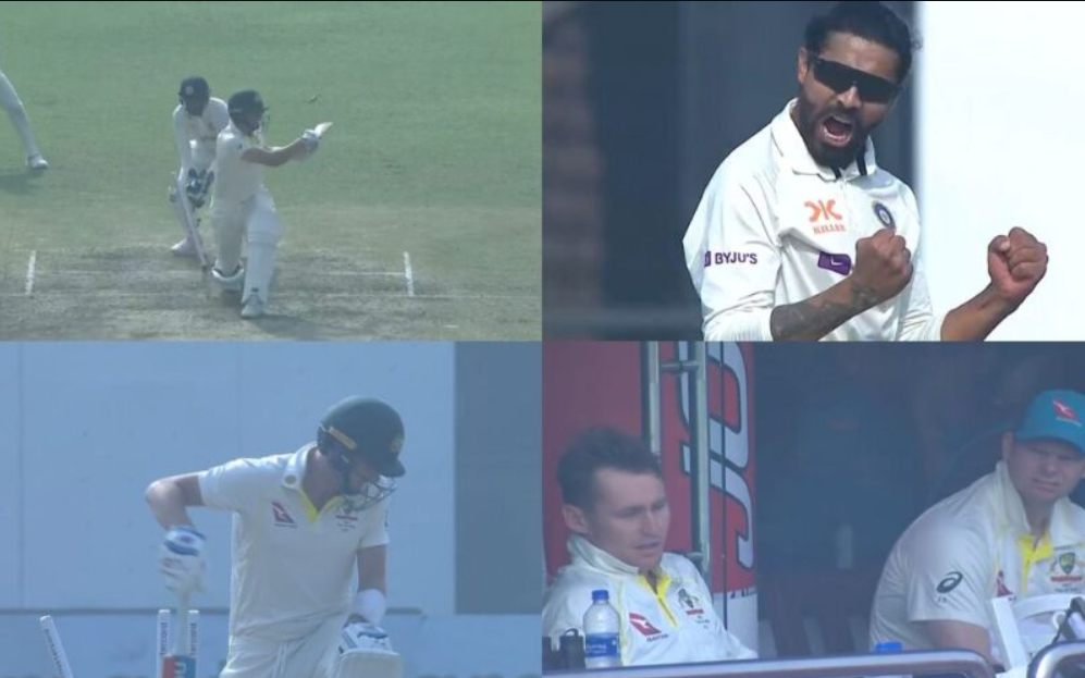 வீடியோ; முடிஞ்சா தொட்டு பாரு… சுழலில் மேஜிக் காட்டிய ஜடேஜா; பரிதாபமாக விக்கெட்டை பறிகொடுத்த ஆஸ்திரேலிய கேப்டன் !!