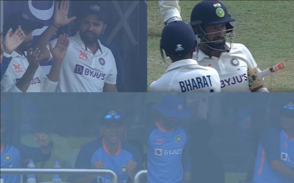 வீடியோ; அடடா… நம்ம டிராவிட்டா இது..? தரமான வெற்றி பெற்ற இந்திய அணி; ஆக்ரோஷமாக கொண்டாடிய ராகுல் டிராவிட் !!