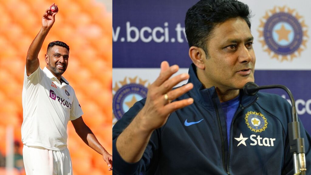 நீ தான்யா பெரிய மனுஷன்.. தன்னுடைய சாதனையை காலி செய்தவர் அஸ்வின் என்றும் பாராமல் மனமுவந்து பாராட்டிய அனில் கும்ப்ளே!