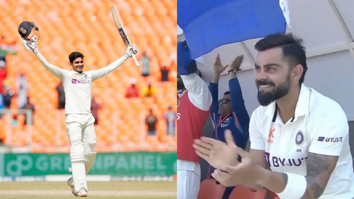 வீடியோ: அந்த மனசு தான் சார் கடவுள்.. நீ அடிச்சது நானே அடிச்ச மாதிரி இருக்குப்பா; சுப்மன் கில் அடித்த செஞ்சுரியை தன்னோட செஞ்சுரி மாதிரி கொண்டாடிய விராட் கோலி! 1