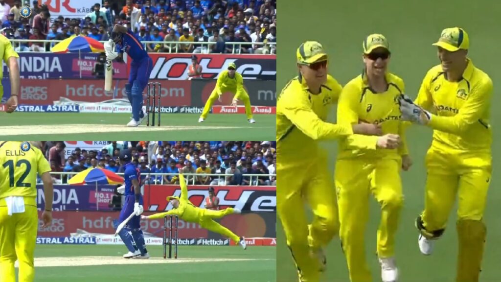 வீடியோ: ஒட்டுமொத்த இந்தியாவையே கதிகலங்க வைத்த கேட்ச்… கால் தரையிலேயே இல்ல… மிரட்டிவிட்ட ஸ்டீவ் ஸ்மித்!