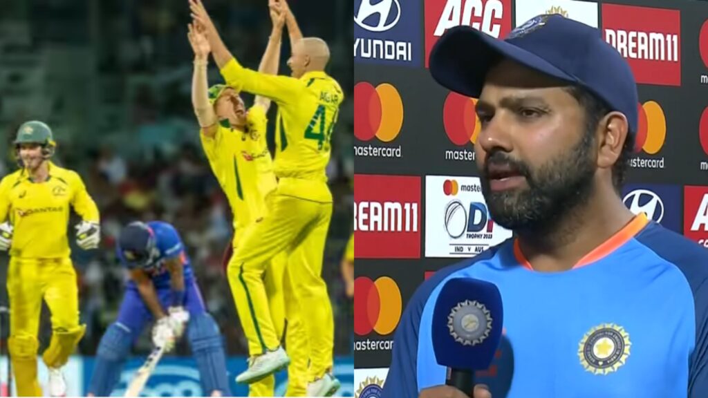 அவ்வளவு நல்ல துவக்கம் கொடுத்த அப்புறமும், இந்தியா தோத்துட்டோம்னா.. அதுக்கு முக்கிய காரணம் இது தான் – ரோகித் சர்மா வருத்தத்துடன் பேட்டி!