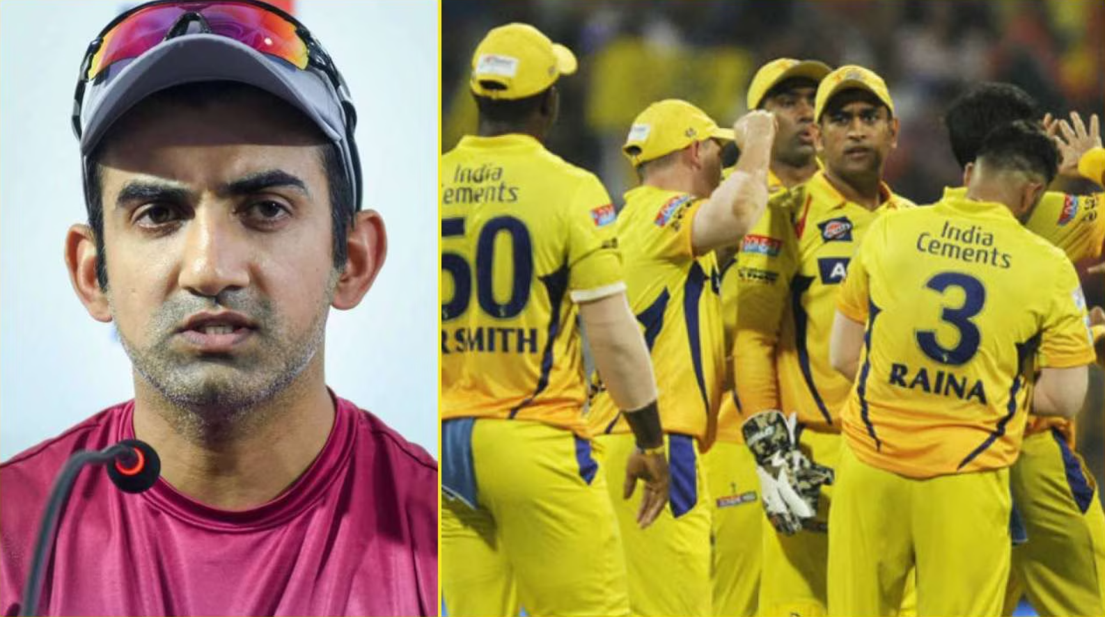 சின்னசாமி மைதானம்லாம் ஒரு மைதானம் கிடையாது; சென்னை ரசிகர்களை வம்புக்கு இழுத்த கவுதம் கம்பீர் !!  !!