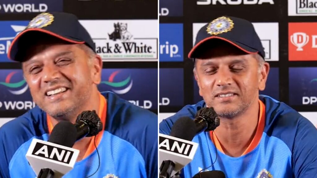 “ரொம்ப தேங்க்ஸ் நியூசிலாந்து”… எப்பயுமே எங்கள நாக்கவுட் பண்ணுவானுங்க, இலங்கைய ஜெயிச்சு ஃபர்ஸ்ட் டைம் ஹெல்ப் பண்ணிருக்கானுங்க – ராகுல் டிராவிட் கலகல பேச்சு!