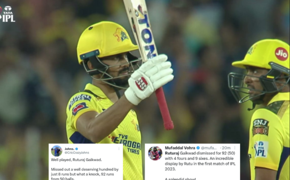 ஆரம்பமே அமர்களம்… வெளுத்து வாங்கிய ருத்துராஜ் கெய்க்வாட்; புகழும் கிரிக்கெட் உலகம் !!