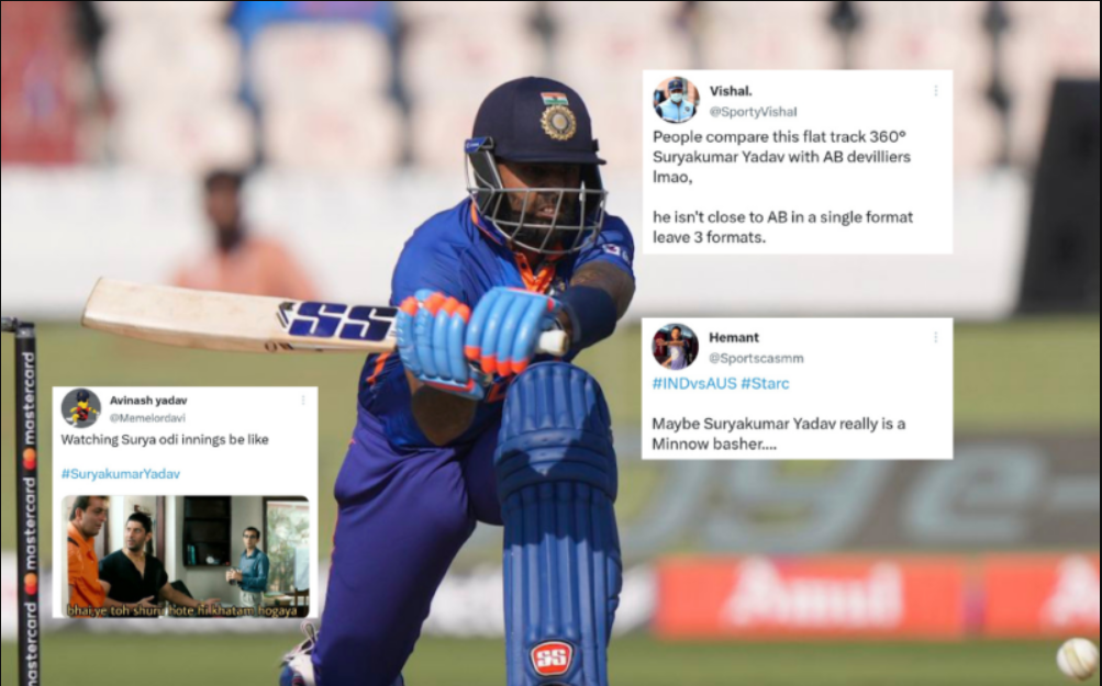 நீங்க தான் அடுத்த டிவில்லியர்ஸா தம்பி..? டக் அவுட்டான சூர்யகுமார் யாதவ்; கிண்டலடிக்கும் ரசிகர்கள் !!