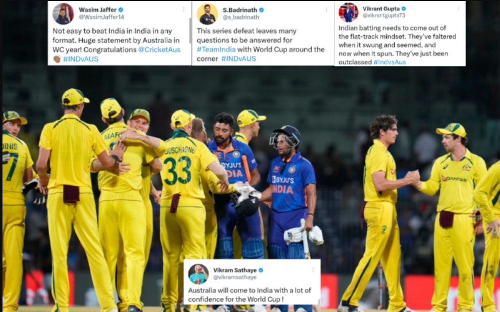 சொந்த மண்ணில் வைத்தே இந்திய அணியை அசால்டாக சம்பவம் செய்த ஆஸ்திரேலிய அணி; வேதனைப்படும் ரசிகர்கள் !!