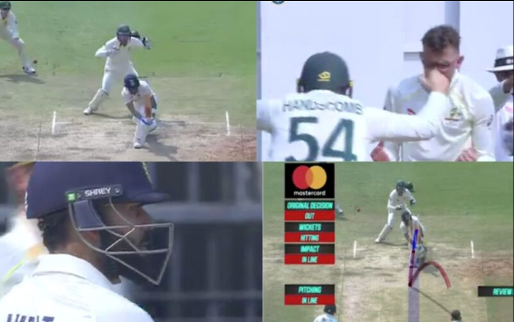 வீடியோ; பொறுப்பான பேட்டிங்கை வெளிப்படுத்திய விராட் கோலி; சரியான நேரத்தில் விக்கெட்டை எடுத்த ஆஸ்திரேலிய வீரர் !!