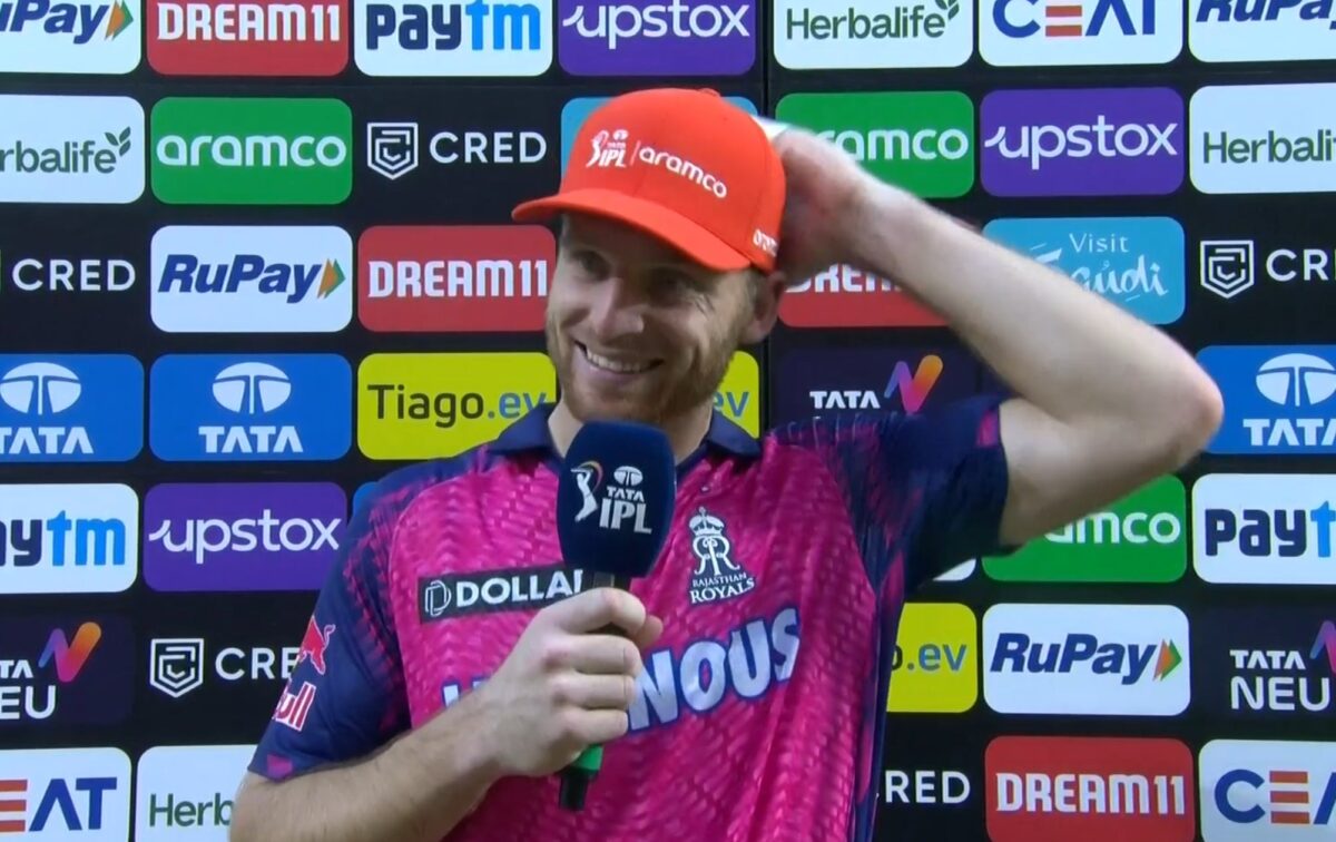 ருத்துராஜ் வைத்திருந்த ஆரஞ்சு தொப்பியை பறித்த ஜோஸ் பட்லர்.. இது செம்மை ஃபீலா இருக்கு - ஜோஸ் பட்லர் பேட்டி! 1