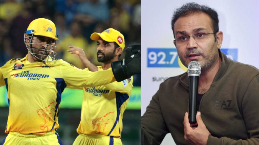 எப்பா தோனி… அப்போ ஸ்லோவா இருக்கான்னு ரகானே வேணாம்னு சொன்ன, இப்போ எதுக்கு சிஎஸ்கே டீம்ல எடுத்து ஆடவைக்கிற – சரமாரியாக சாடிய சேவாக்!