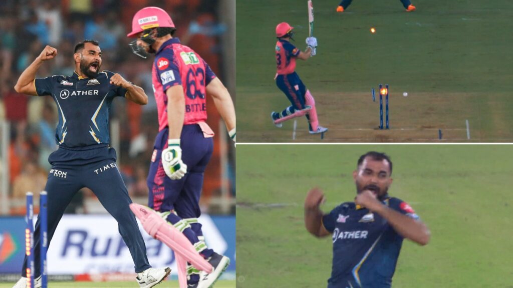 வீடியோ: ஷமி வெறித்தனம்.. 0 ரன்னுக்கு பட்லர் ஸ்டம்ப்பை பறக்கவிட்ட ஷமி… ஆக்ரோஷமாக கொண்டாட்டம்!