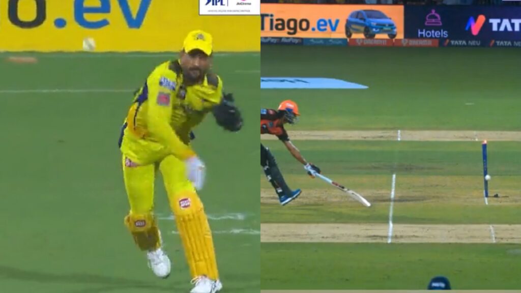 வீடியோ: கடைசி ஓவர் கடைசி பால் ரன்-அவுட் சொல்லும் தலைவன் யாருன்னு… கீப்பிங்கில் மாஸ் பண்ணிய தோனி.. மற்ற கீப்பர்கள் பாத்து கத்துக்கோங்க!