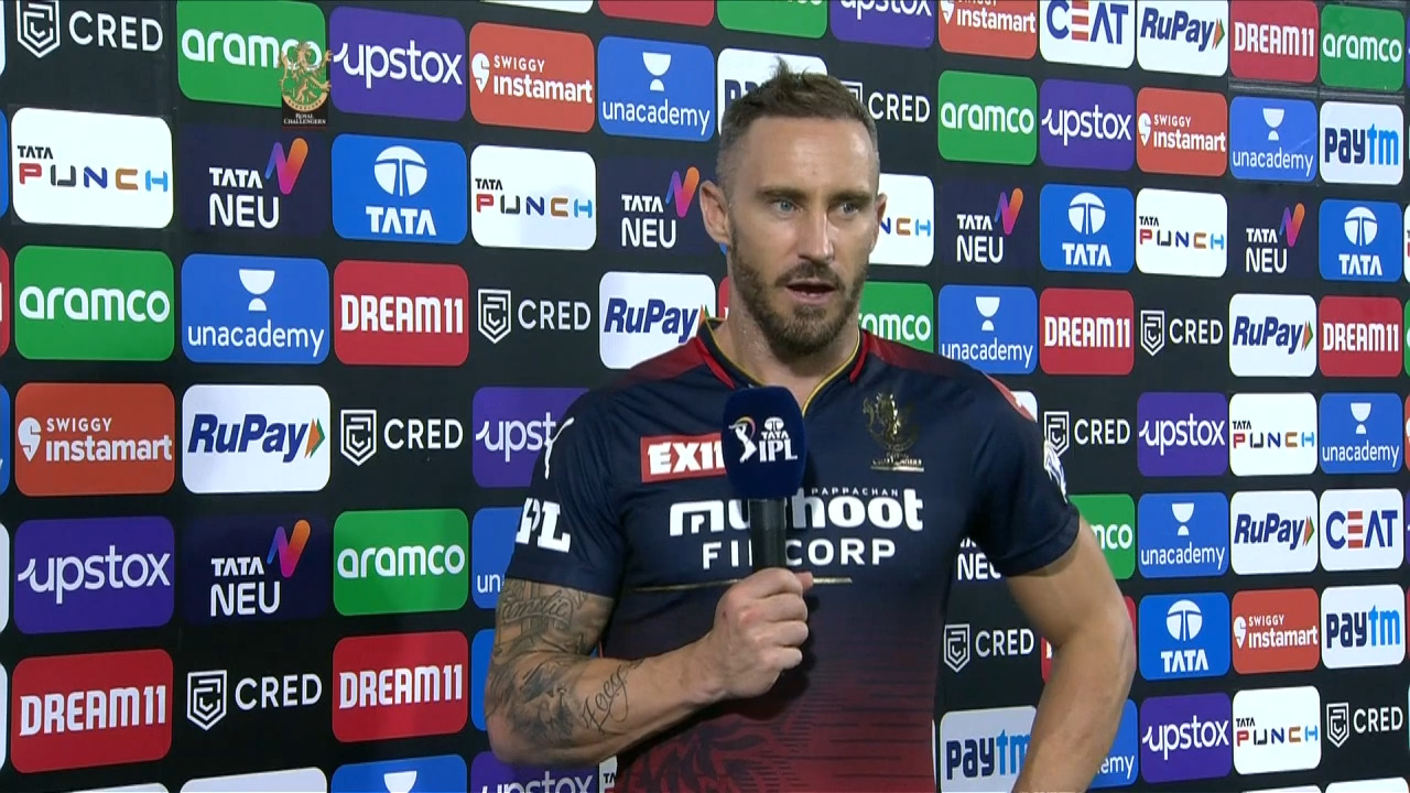 எனக்கு ஒரு சின்ன பிரச்சனை ஆகிடுச்சு… இல்லேனா இன்னும் அடிச்சு துவம்சம் செஞ்சிருக்கலாம்; தோல்விக்கு இவர்கள் தான் காரணம்; டூபிளசிஸ் வேதனை !!