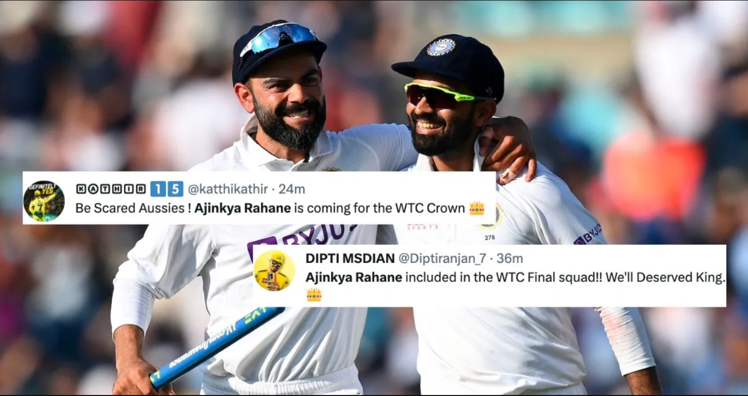 தலைவன் வந்துட்டான்… ஆஸ்திரேலியாவிற்கு ஆப்பு உறுதி; இந்திய அணியில் மீண்டும் இடம்பிடித்த ரஹானே; வாழ்த்தும் ரசிகர்கள் !!