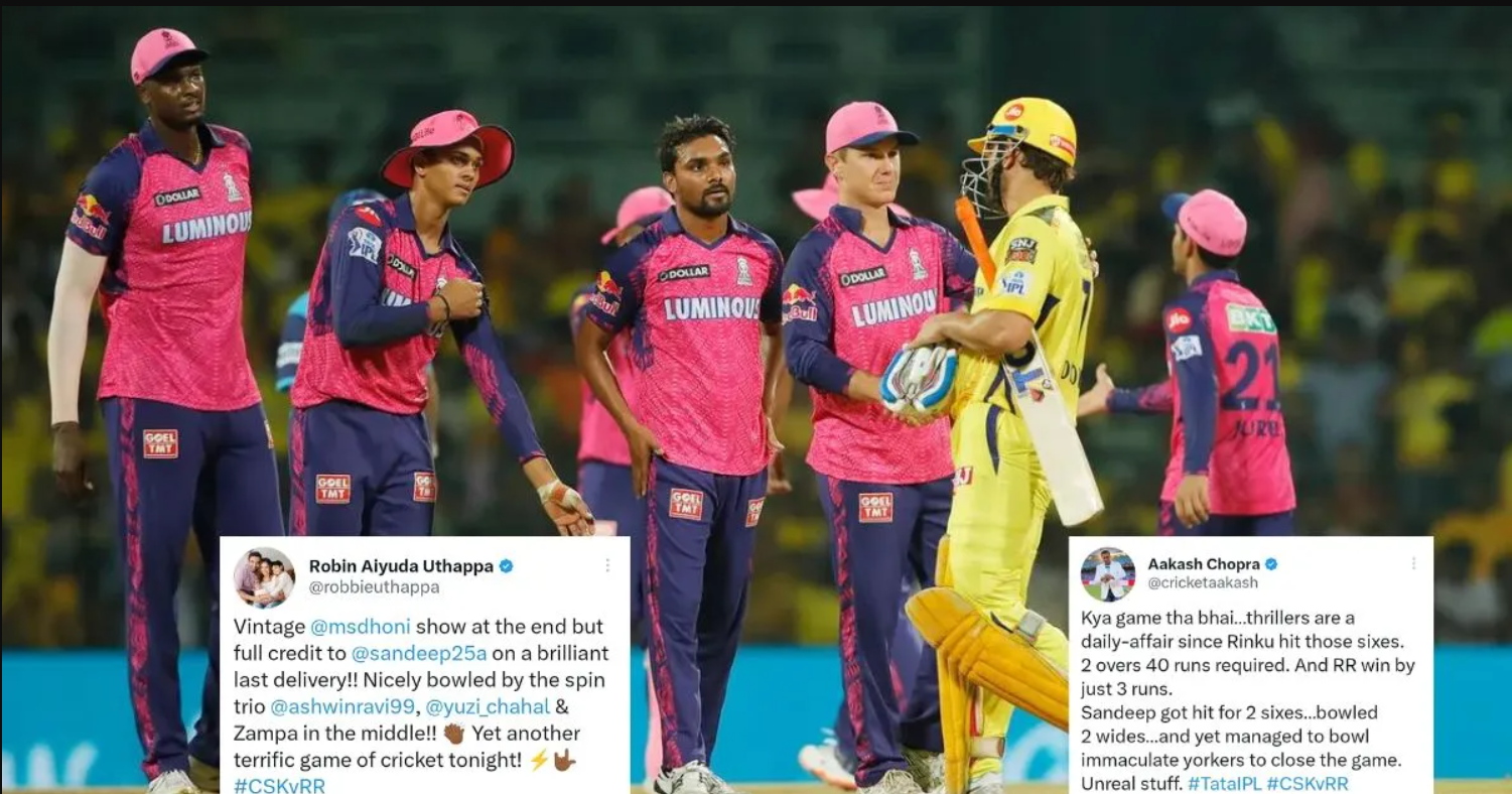 சென்னைல வச்சே இப்படி ஒரு சம்பவம் பன்னிருக்கனா.. நீ சாதரண ஆளே கிடையாது; சந்தீப் சர்மாவை பாராட்டும் ரசிகர்கள் !!