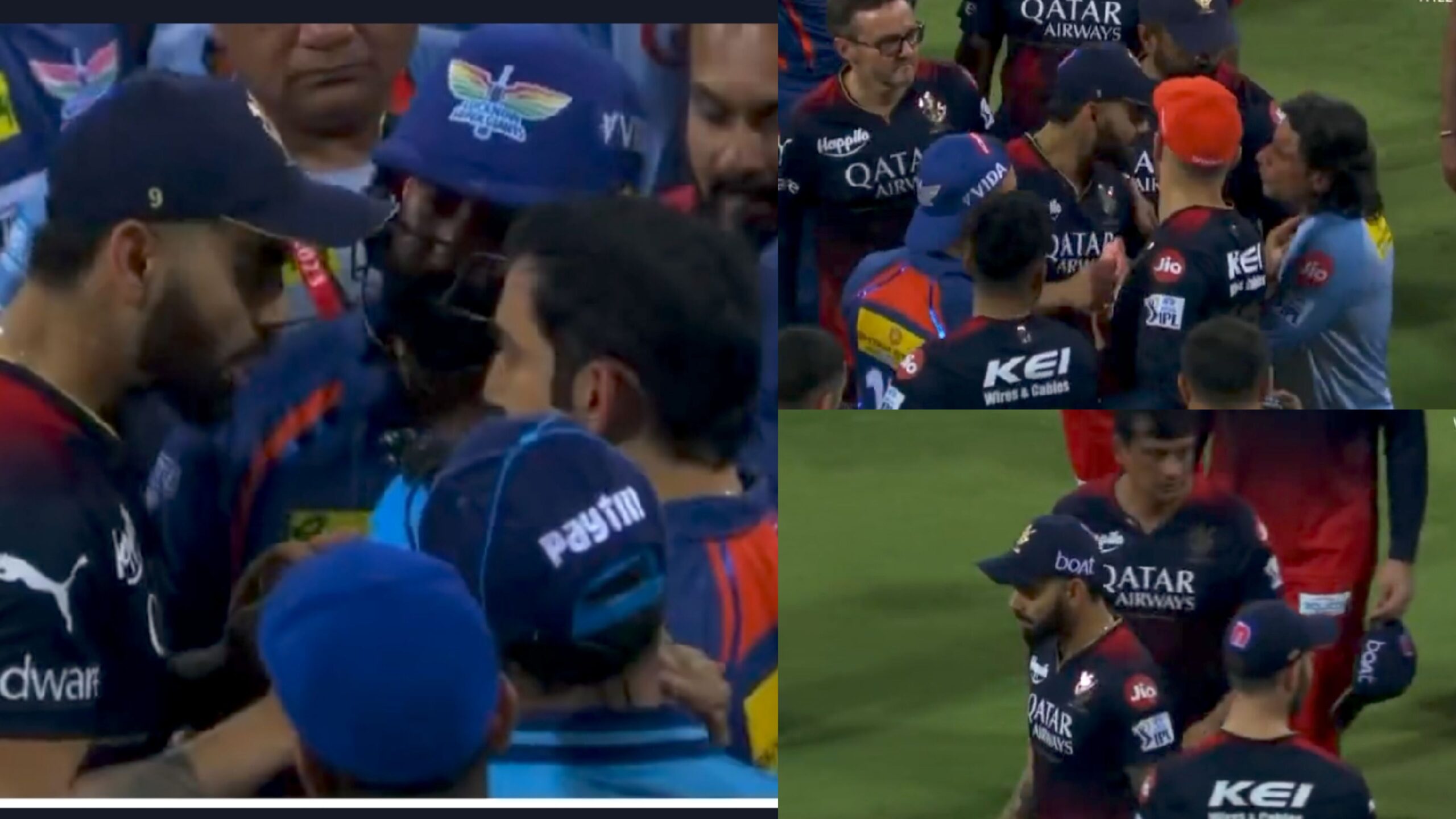 எங்க கிட்டயும் சீப்பு இருக்கு... 1 ரன்னில் விக்கெட்டை இழந்த விராட் கோலி; சரியான நேரம் பார்த்து வன்மத்தை வெளிப்படுத்திய கவுதம் கம்பீர் !! 3