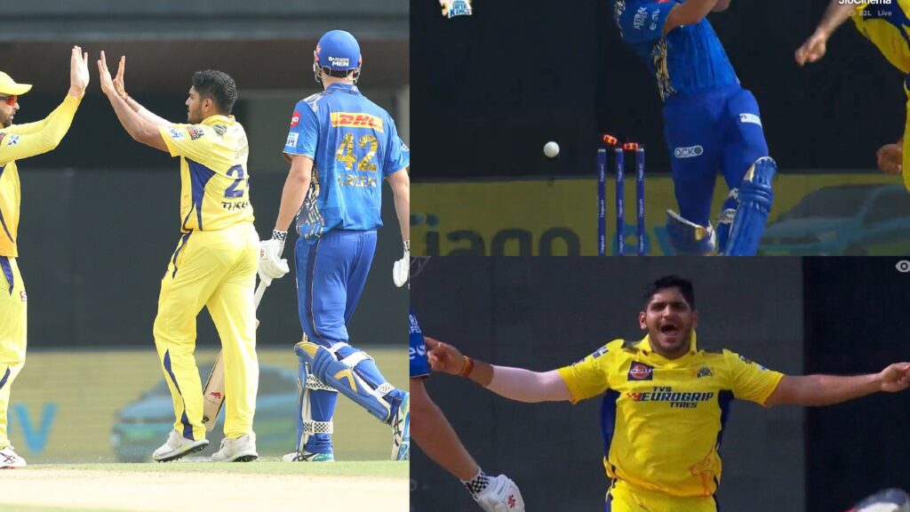 வீடியோ: ரோகித்துக்கு பதிலா நீ ஓபனிங் இறங்குனா என்ன? உன் விக்கெட்டையும் தூக்குவேன்டா… கிரீன் ஸ்டம்ப்பை எகிறவைத்த துஷார் தேஷ்பாண்டே!