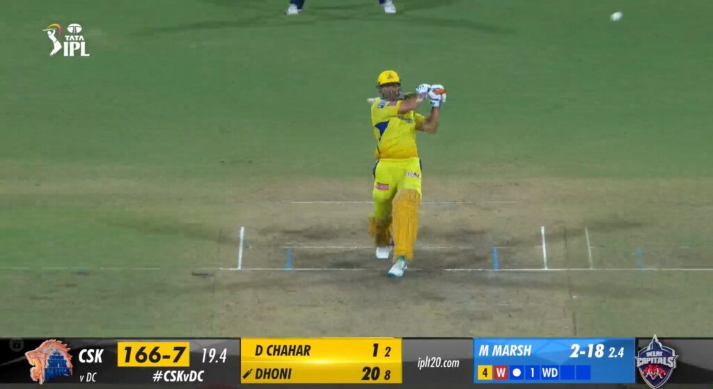 பினிஷர்னா சும்மாவா… கேமியோ ஆடிய தோனி.. சிக்ஸர் துபே அதிரடி… டெல்லிக்கு சிக்கலான டார்கெட்!