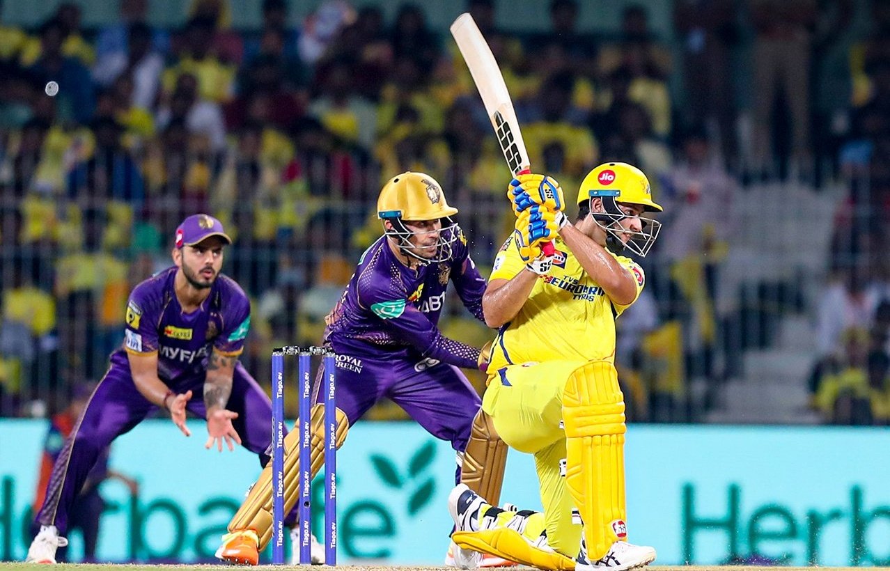 சரிவிலிருந்து மீட்ட சிக்ஸர் சிவம் தூபே… கொல்கத்தா பந்துவீச்சில் அசத்தல்… சிஎஸ்கே 144 ரன்கள் குவிப்பு!